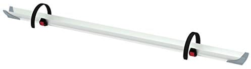 Fiamma Rail Quick Pro Fahrradschiene, 128cm, silber/grau