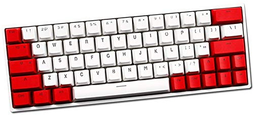 Sunzit Keycaps, 64 Keycaps Backlight Mechanische Tastatur PBT Keycaps für GK64 / SK64 Keyboard Keys (Keyboard