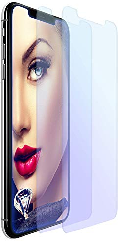 mtb more energy® Premium Schutzglas [2 Stück] Anti-Blue-Light für Apple iPhone 12 Pro Max (6.7) - Tempered Glass Display Schutzfolie Glasfolie