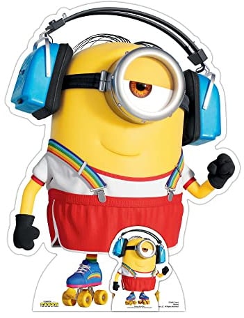 Star Cutouts SC4091 Stuart Skates Minions 2 Cardboard Cutout Birthdays Gifts Decorations