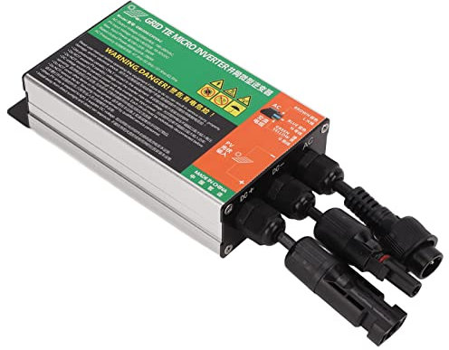 Micro Onduleur Solaire, Capacité de Petite Taille 0,2 1,6 Kw, Matériau de Haute Qualité à Protection Multiple, Micro Onduleur Connecté Au Réseau MPPT, 300 W 230 V Adapté Au Système D'alimentation