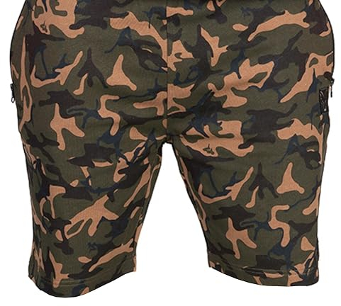 Fox Camo LW Jogger Short - Angelhose, Größe:L