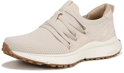 Ryka Womens Jumpstart Lace Slip On Sneaker French Beige 9 M