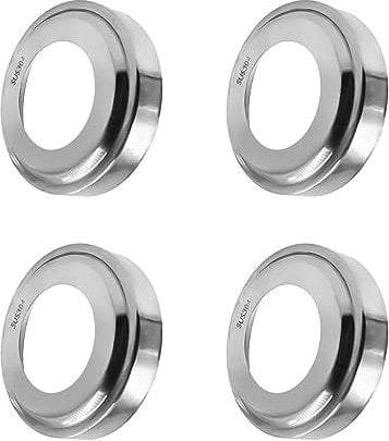 Pool Ladder Escutcheon,TTZEZE Stainless Steel Escutcheon Plates Handrail Covers for 48mm/1.9''Dia Handrail 4 Pack