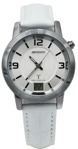 ARTSTATE AS3205B Analoge Funkuhr für Damen