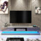 Creative Furniture TV Unit 180cm Sideboard Cabinet Cupboard TV Stand Living Room High Gloss Doors - Dark Grey, E052