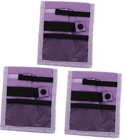 Operitacx 3 STK Arzt Brusttasche Taschen-Organizer-Beutel Stiftwerkzeug-Gadget eingestecktes Stiftetui Aufbewahrungstaschen für Stifte Auslaufsicher Krankenschwester Stift Werkzeugkasten