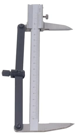 Messschieber 150mm, Schieblehre Analog 0,05 mm / 0,001 Zoll Edelstahl-Messschieber, Passend Zum Anreißen