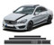 4 Stück Edition One Aufkleber für Motorhaube, Dach, Heck, Kofferraum, Seitenstreifen, Rock, Aufkleber, für B=enz C117 X117 W117 C118 X118 W118 CLA AMG