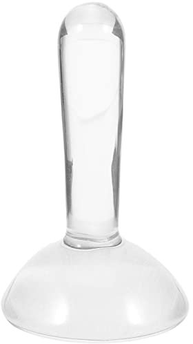 Pinselablage, Glas-Müller, flacher Boden, Mineralpigment-Schleifstößel, für Aquarell, Ölgemälde, Tempera