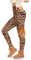 ACTINPUT Thermo Leggings Damen Winter Gefütterte Leggings High Waist Blickdicht Schwarz Leggins Lang Warme Sportleggins Thermoleggins Yogahose Strumpfhose für Alltag(Leopard,L-XL)