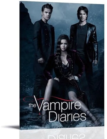 TNERPAR TV The Vampire Diaries Poster Decorative Painting Canvas Wall Art Living Room Poster Bedroom Painting Wall Art Picture Print Modern Family Room Decor 08 x 12 Inches (20 x 30 cm)