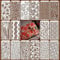 16 Stück DIY Schablonen Wandgestaltung Set, 22cm x 10cm Zeichnung Malschablonen der Geometrische, Ziegel Zeichnung Malschablonen Schablonen zum für Scrapbooking Holz Boden Möbel Fliesen Leinwand Deko