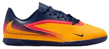 Nike Jungen Jr Phantom 6 Low Club IC Futsal-Schuhe, Laser Orange/Lemon Venom Blue, 37.5