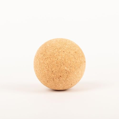 INNA-Glas Presskork Kugel Medora, Natur, Ø4cm - Korkkugel