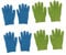 NIYANGLE 4pairs Moisturizing Gloves Assorted Color Spa Gloves for Dry Skin Care for for Valentine Day and Special Occasions