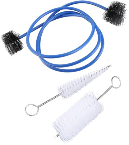 posaune reinigungsset, Premium -Trompetenpinsel Set Kit - Maschineninstrument -Wartungspflegezubehör mit Weichen und Robusten Bürsten für Mundstücke, Kurz- und Rohrreinigung