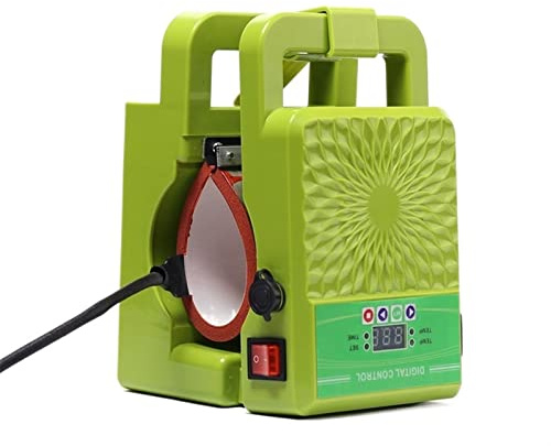 BINGNU Machine de Presse à Chaud, Petite Mini-Tasse Coupe Machine de Chaleur chauffante Transfert Thermoscope Pneumatique Thermique