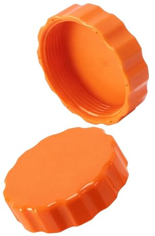 Pack of 2 Drain Cover Caps for Sand Filter Pumps Replacement Parts Thread Size 60mm Threaded Pool Accessory Sand Filter Fan Replacement Parts