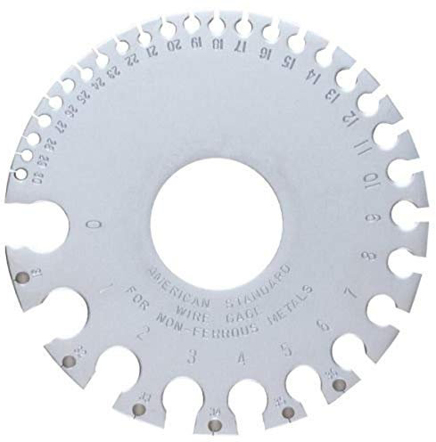 General Tools Wire Round Gage, American Standard (20)
