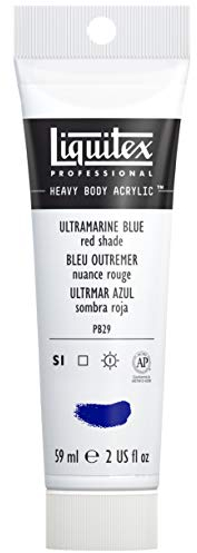 Liquitex Heavy Body - Tubo De Pintura Acrílica, 59 ml, Ultramar Azul(Sombra Roja)
