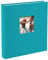 goldbuch 27 893 Bella Vista Fotoalbum mit Bildausschnitt Türkis, Erinnerungsalbum im Format 30 x 31 cm, Foto Album 60 weiße Seiten mit Pergamin-Trennblättern, Fotobuch mit Leineneinband, Cyan