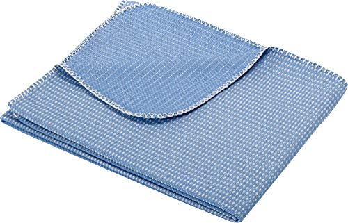 biederlack Überwurf, Baumwoll-Mischgewebe, 150 x 180 cm, Blau