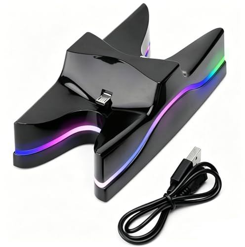 Kailisen PS4 - Estación de carga para mando de PS4, color azul