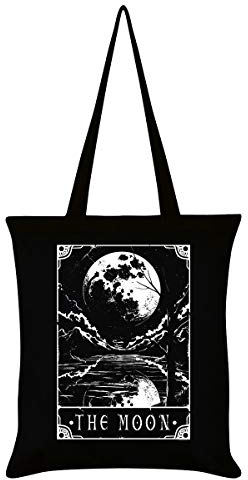 Deadly Tarot Tragetasche The Moon 38 x 42 cm schwarz