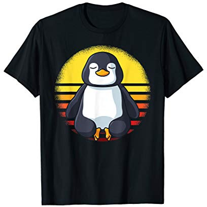 Yoga Pinguin Mandala Spirituell yoga damen spruch T-Shirt
