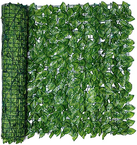 Brise-vue artificiel Haie Artificielle clôture Jardin Faux Écran de confidentialité de jardin extérieur Mur de confidentialité Aménagement paysager Clôture de jardin Outils de décoration d'éc