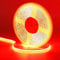 GOMING 24V 10M COB LED Strip Rot LED Streifen 384LED/M LED Band Selbstklebend Keine Lichtflecken Hohe Helligkeit Nicht Wasserdicht IP20 Lichtband für Innen Heim Deko(Netzteil nicht Enthalten)