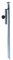 Parasol Holder Ground Spike Heavy Duty Metal Beach Umbrella Holder Stand Garden Ground Parasol Anchor Soil Sand Patio Heavy Duty Ground Spike Base Adjustable 12-32mm