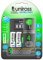 Uniross Caricabatterie Ultra Fast AA/HR6 - AAA/HR03 + 4 Batterie Ricaricabili AA 1,2v 2500mAh