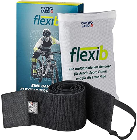 Ortho Laedi flexib Bandage, zum Stabilisieren oder Fixieren, inkl. praktischer Gürteltasche, Antibakteriell
