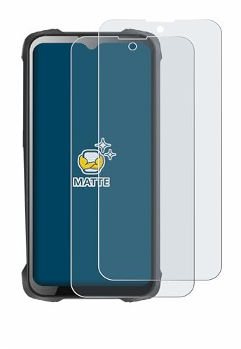 BROTECT Protector Pantalla Anti-Reflejos para Cubot King Kong 9 (2 Unidades) Película Mate Anti-Huellas