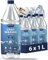 Mapeau CPAP Wasser 6 L für Sauerstoff-Geräte, CPAP Befeuchter Geräte, Inhalationsgerät, destilliertes Wasser keimreduziert für Luftbefeuchter (6x 1 Liter)