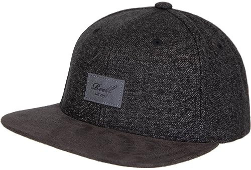 Reell Suede Snapback Cap (OS, Gravel Grey)