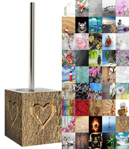 Sanilo WC Bürste, viele schöne Klobürsten zur Auswahl, hochwertige Qualität, Elegantes Design (True Love)