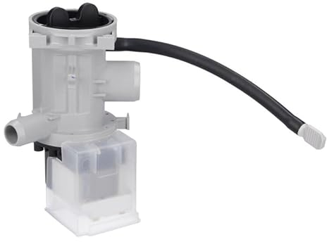 LUTH Premium Profi Parts Bomba de desagüe compatible con LG 5859en1004j con filtro cabezal manguera para lavadora