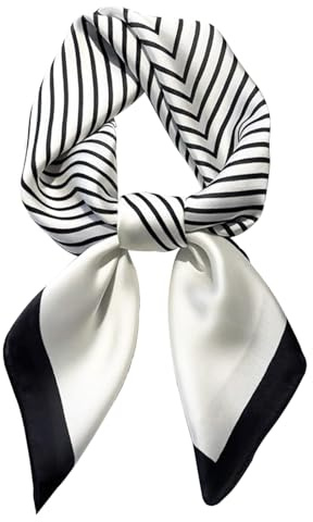 Hioyiwse Satin Bandanas Head Scarf For Women Hair Scarves Accessories Lightweight Fashion Wrap Neck Silk Sleeping Headscarf