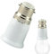 Gdiojnfg Bayonet to Screw Bulb Adaptor, Light Bulb Adapter, Screw to Bayonet Bulb Adaptor, Light Socket Adapter, Light Bulb Lamp Socket Converter, Bulb Base Adapter Converter, Lamp Base Adapter
