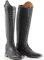 WEHAM Schwarz,42,Reitstiefel für Damen und Herren, Retro-Schnürstiefel aus PU-Leder, lange Reitstiefel für Anfänger