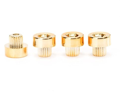 WTIXCRQ Radbolzen Radschraube Auto Universa Schraubenbolzen Reifen Dekoration Felgenlippe Nieten Muttern Ersatzteile Außenteile 23112152 25St(Gold)