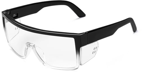 BINGKING UV400 Transition Photochromic Safety Glases Light to Dark Grey Lens ANSI Z87 Impact Approved