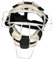 perfk Gesichtsschutz für Baseball-Catcher-Helm, atmungsaktiv, leicht, Draht-Gesichtsschutz für Softball-Helm, Weiß