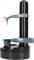 Peladora Eléctrica De Pie con 2 Cuchillas De Repuesto, Máquina Peladora Giratoria Automática Multifuncional Herramienta De Cocina para Verduras Fruta Patata Tomate, Black