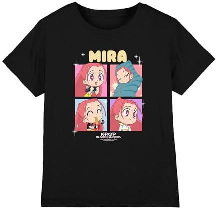 Kpop Demon Hunters Unisex Kids Kpop Demon Hunters - Huntrix Mira Chibi Boxes Kids T Shirt T-Shirt