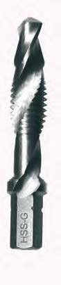 HSS-G QuickBit Kombi-Gewindebohrer/Kombi-Bit M8