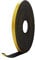 EPDM Schaumgummi Klebstoff schwarz 10x3mm Länge 10m